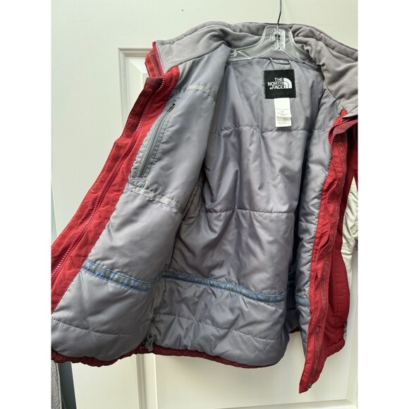 North Face‎ Women’s Size Small Petite Hyvent Fleece Lined Hoodie Zip Jacket - Picture 4 of 12